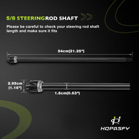 HQPASFY steering rod cap washer and screw for secure assembly.