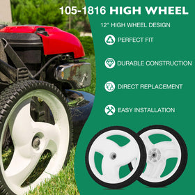 HQPASFY two-wheels-pack provides value for a two-wheel replacement kit
