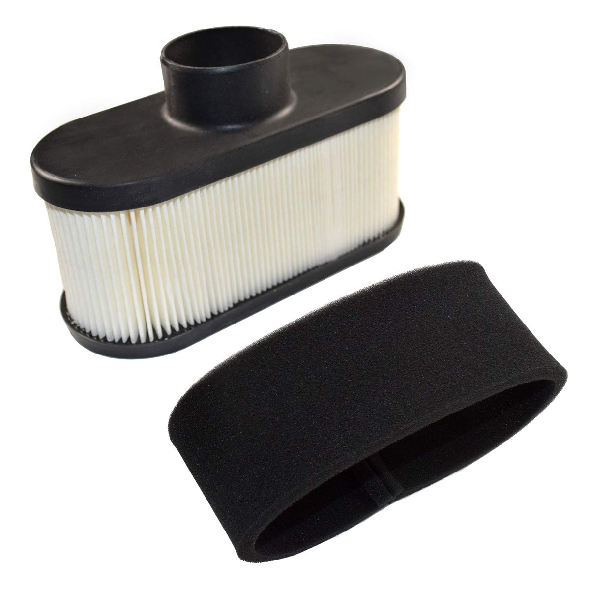 HQRP air filter for John Deere X300 cleans intake air for engine protection.
