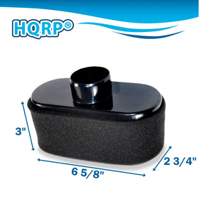 HQRP air filter for John Deere X310 traps dust to protect the carburetor.
