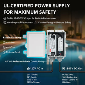 HQUA PN01DC 12V DC safety power unit for safe operation