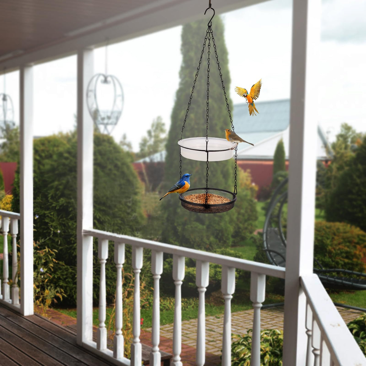 HRAYLTOP outdoor bird feeder and bath with reliable after-sales support.