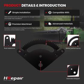HRepair steering sector gear kit for John Deere L110 ensuring smooth operation