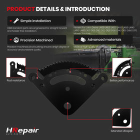 HRepair rebuild kit parts laid out for easy identification during maintenance