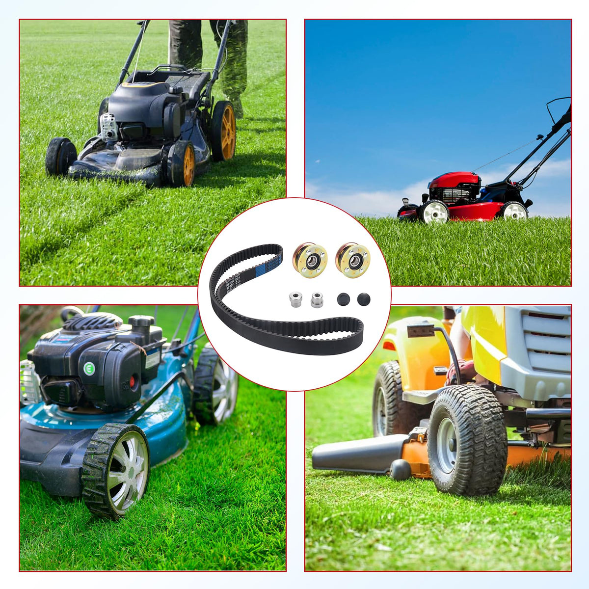 TurfMaster and Exmark compatibility across 30in and 76cm models