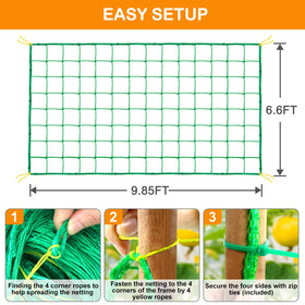 H.Romo trellis netting ideal for peas, beans, tomatoes and cucumbers