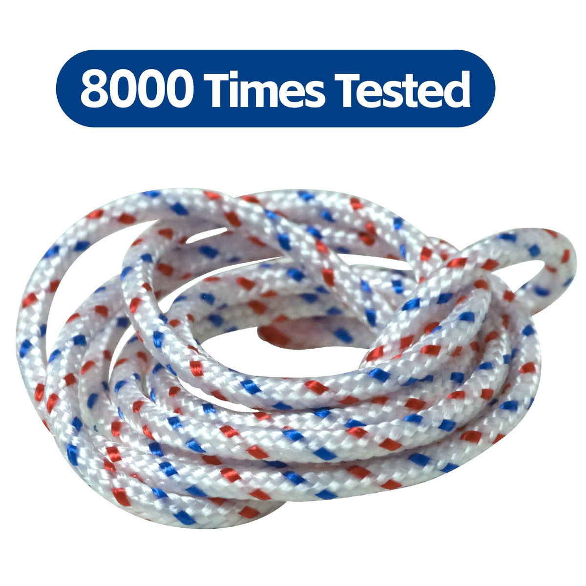 HRuiRed braided starter rope remains soft and flexible