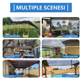 HSHADETTARP shade cloth promotes privacy without fully obscuring the view.