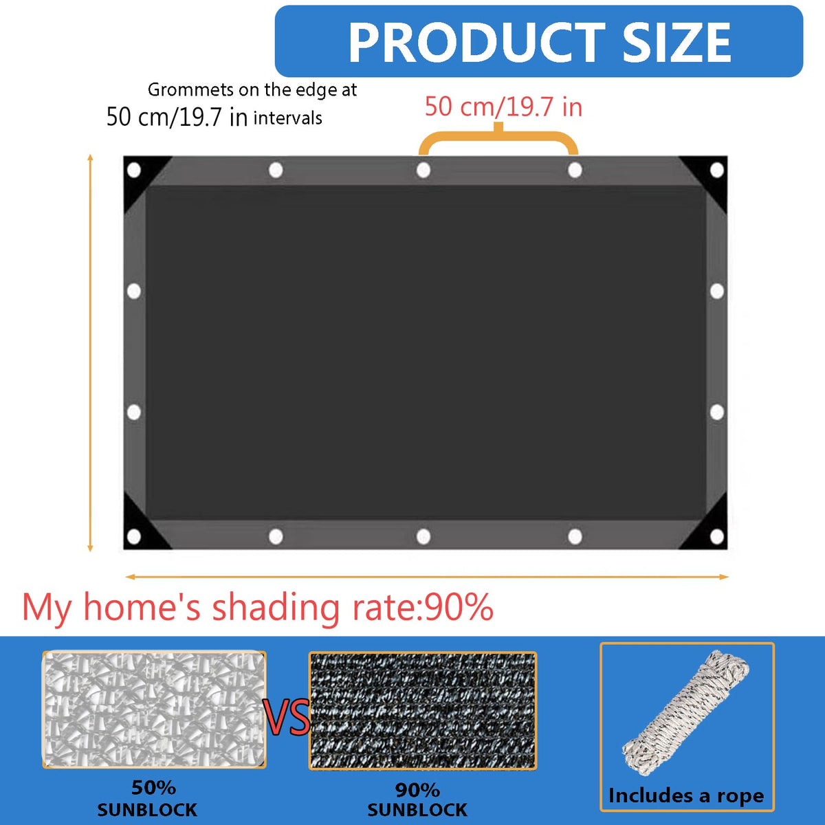 HSHADETTARP outdoor shade sail provides UV protection with breathable coverage for gardens.