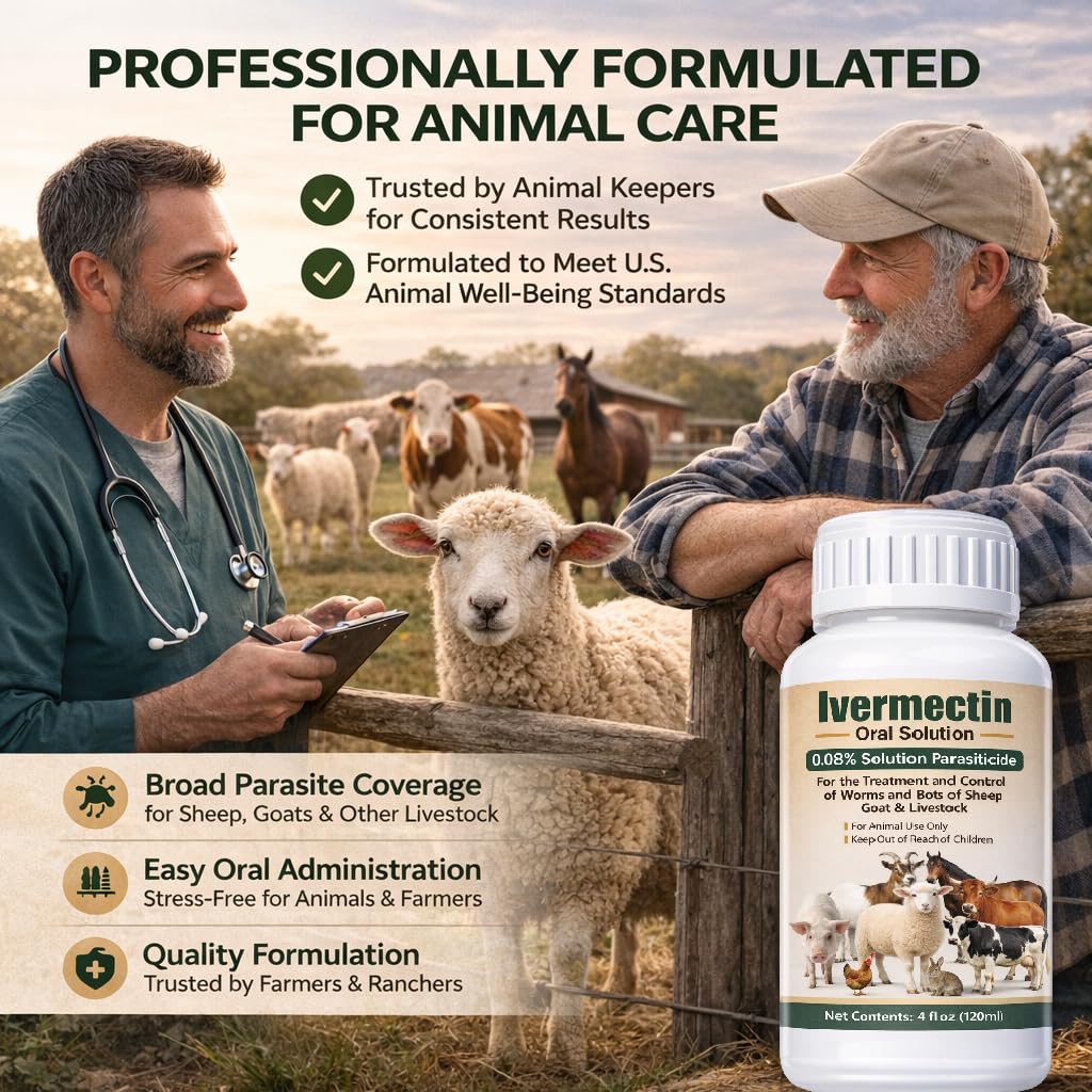 HSL Ivermectin in poultry care context suggests broad parasite control options