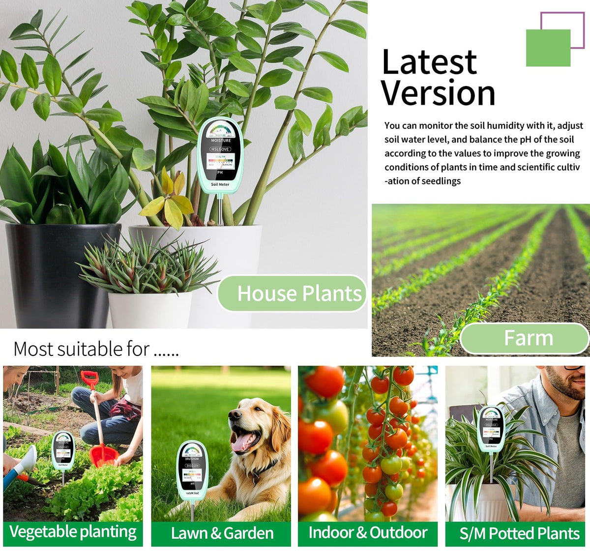 HSLGOVE box packaging looks gift-ready for plant lovers.