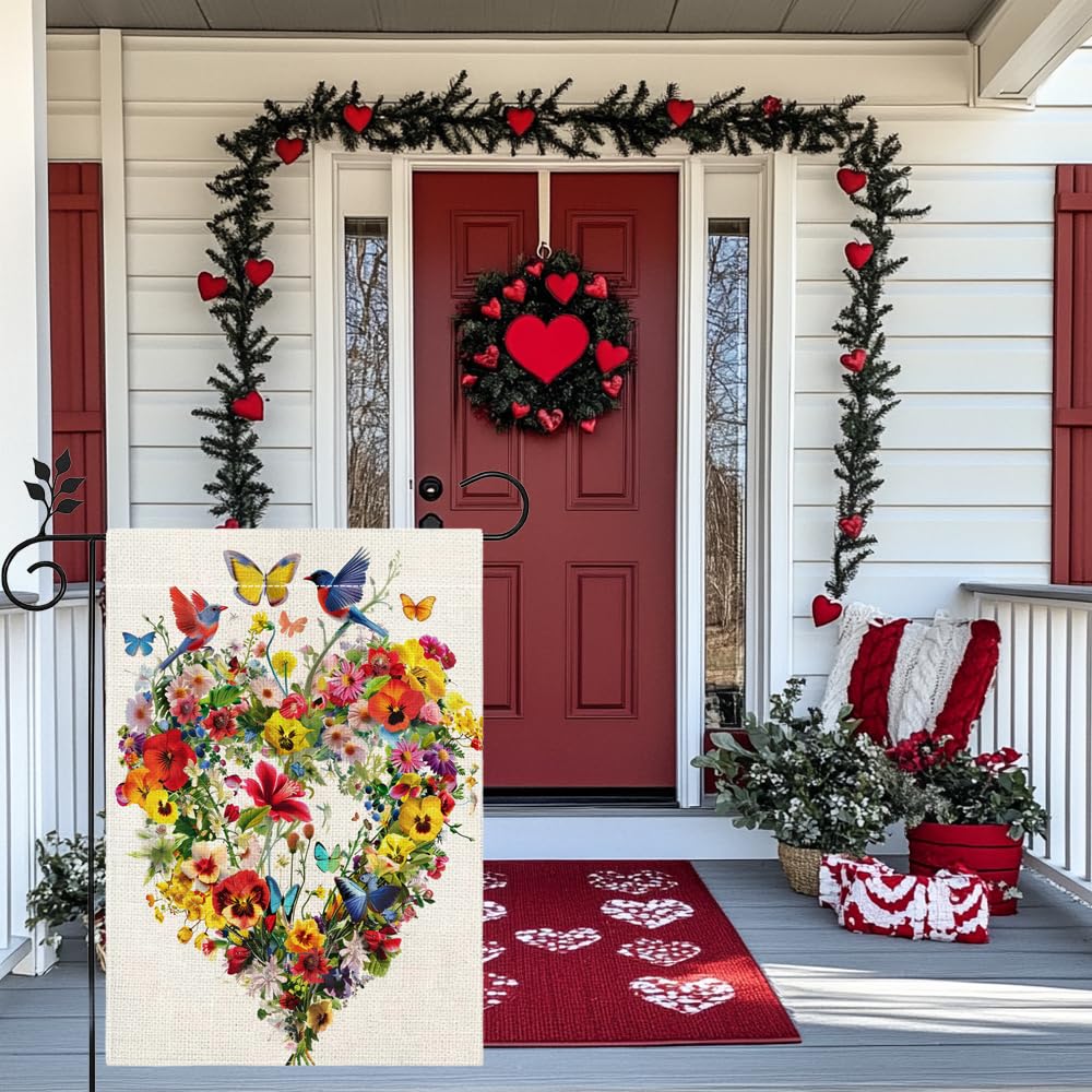 Hsrvivi 12x18 inch flag fits standard garden stands