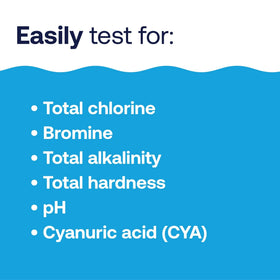 HTH vials and drops for precise pH and alkalinity measurements.
