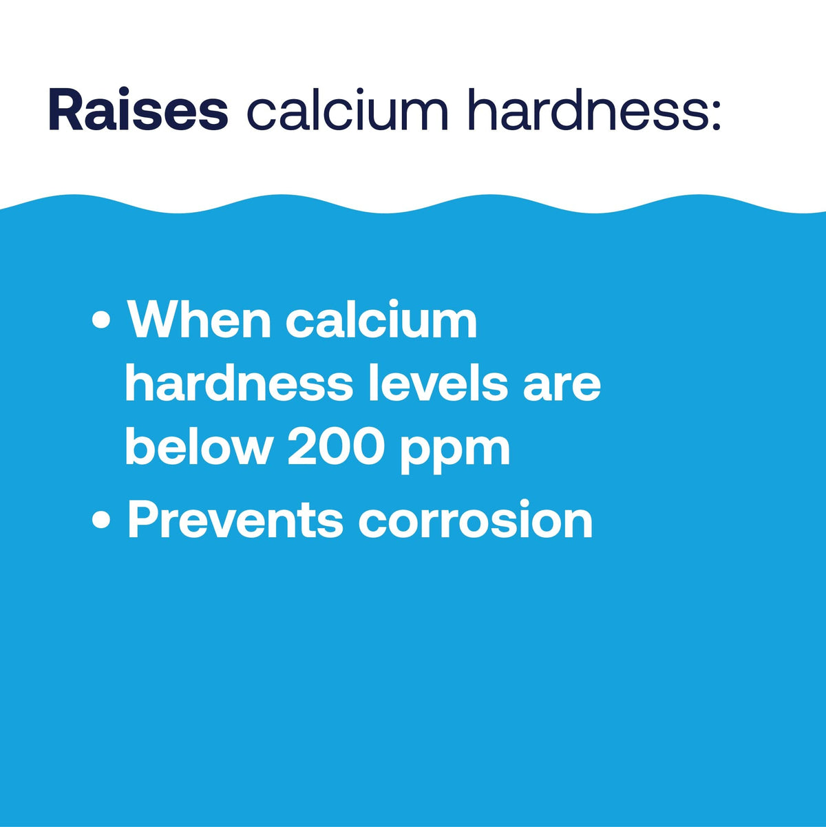 HTH Calcium Hardness Up keeps pool water balanced for clearer swimming