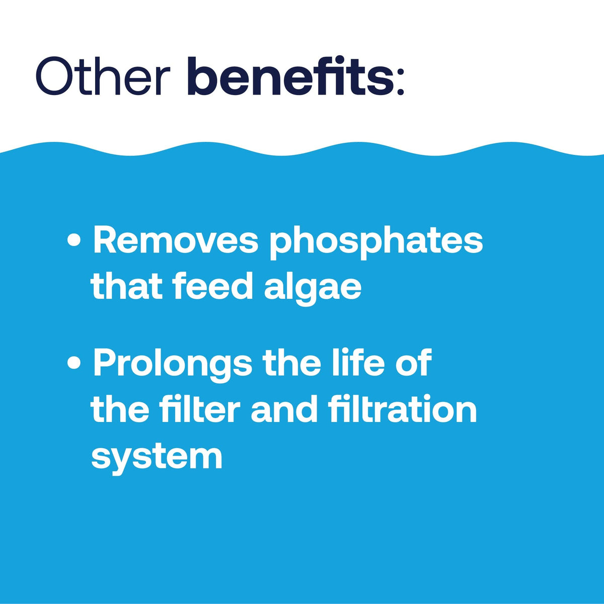 HTH Drop Out Flocculant pH-safe formula helps maintain balanced pool chemistry.