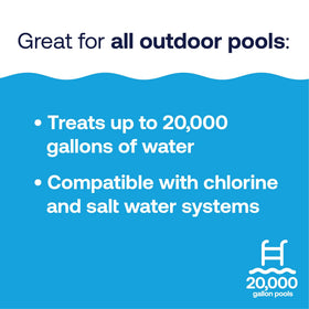 HTH Metal & Stain Defense Granules protect pool metals