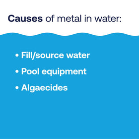 HTH Metal & Stain Defense targets mineral buildup to keep equipment clearer.