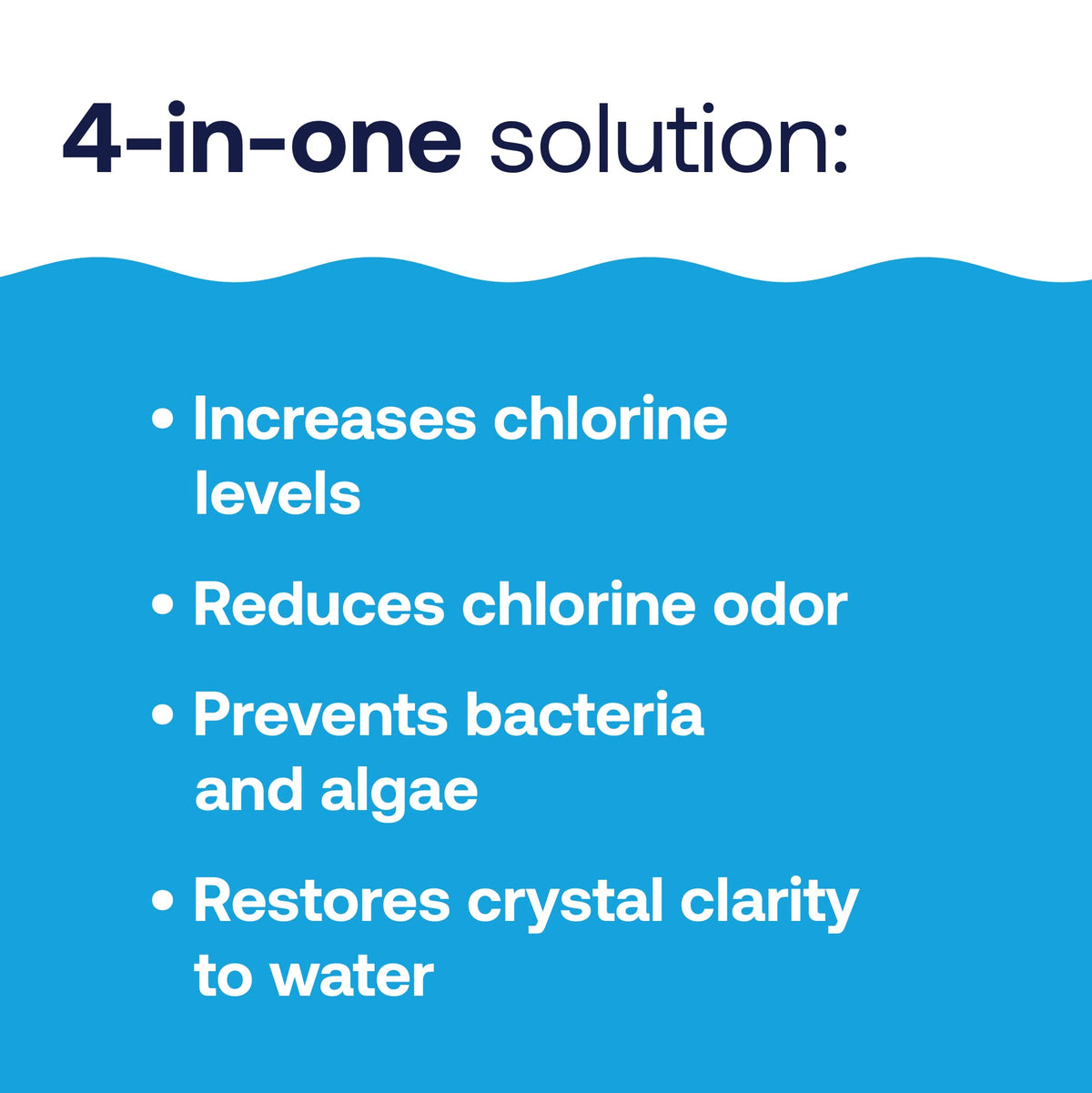 HTH Shock Advanced creates a sparkling, crystal-clear pool water after treatment.