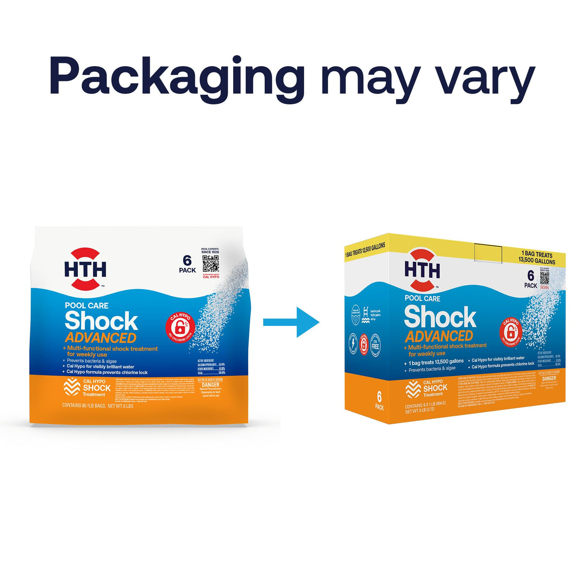 HTH Shock Advanced is vinyl-friendly for versatile pool compatibility.