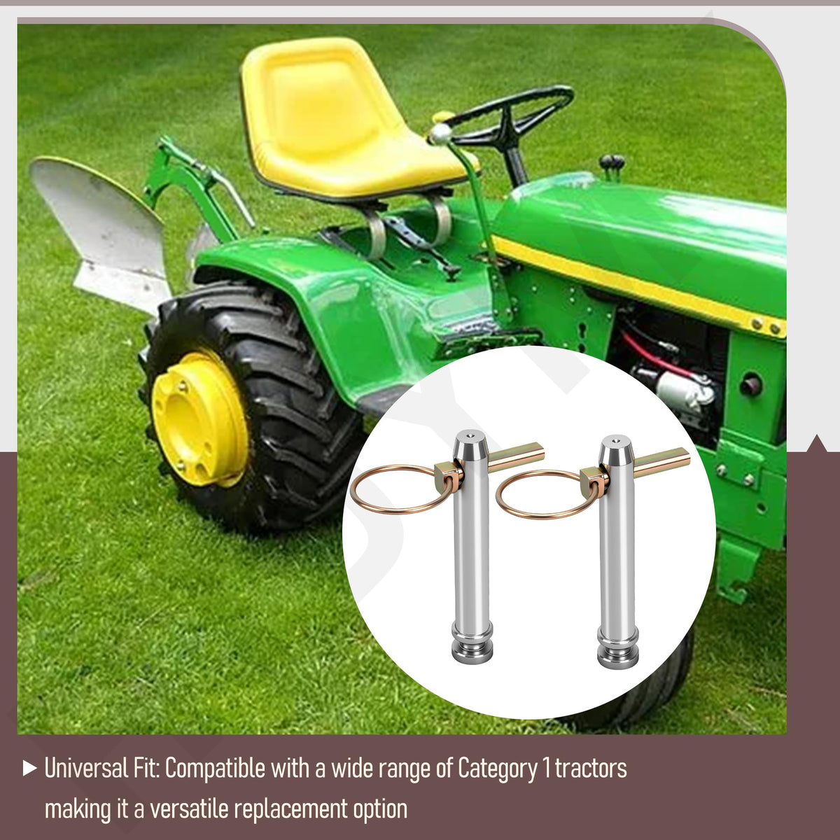 Easy installation reduces maintenance downtime for field tasks.