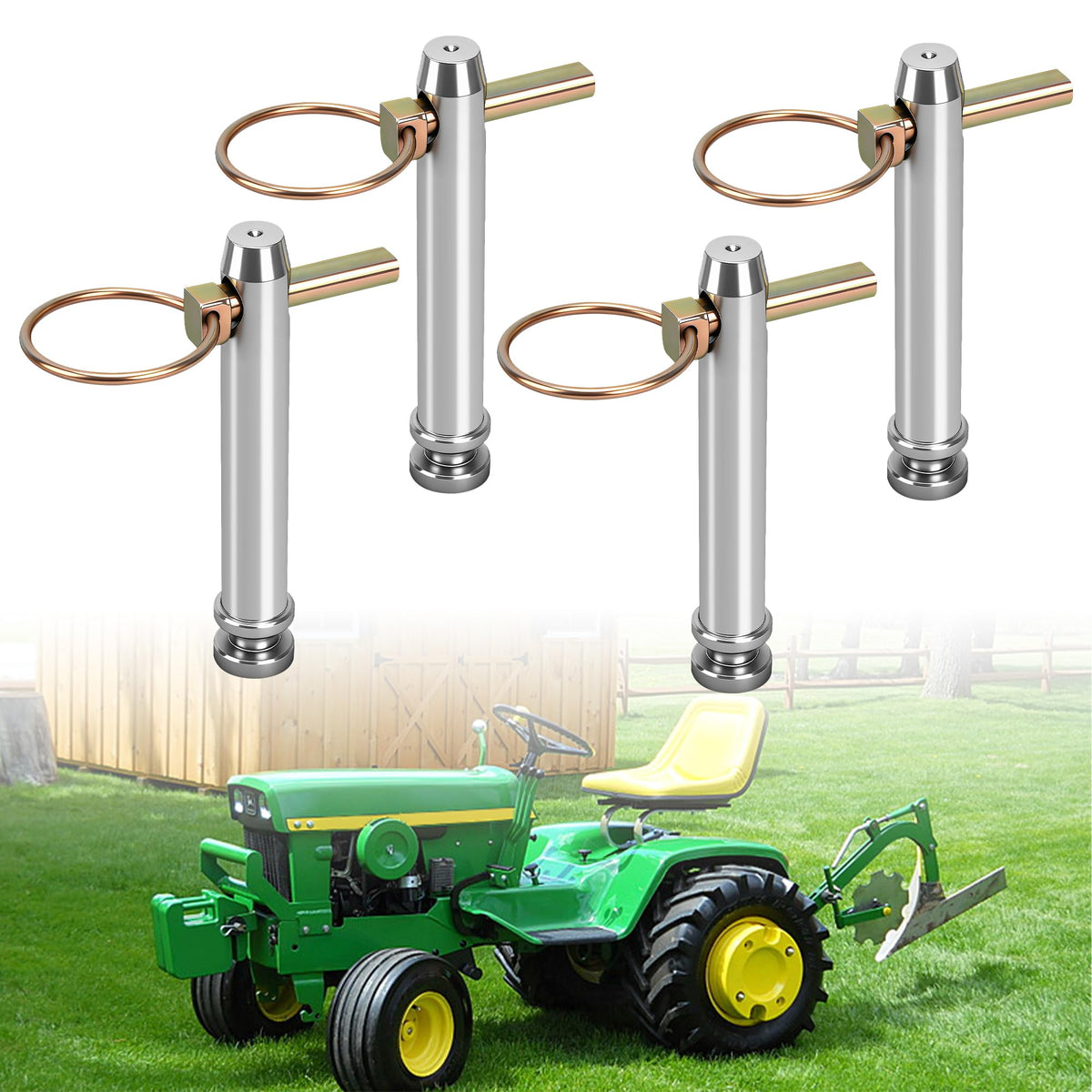 HTJYMY S07070200 top link pin 4-pack for Category 1 tractors.