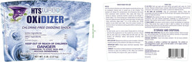 HTS Turbo Oxidizer Shock label emphasizes Made in USA quality