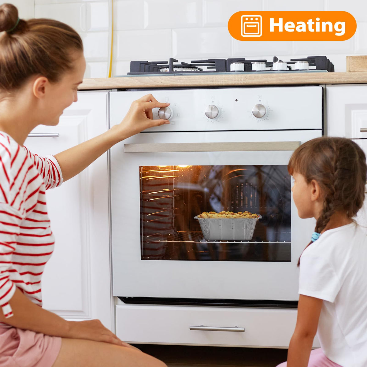 High heat resistance supports grilling, baking, and storage tasks.