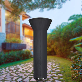 Hualedi 19-inch base provides snug protection against ground moisture.