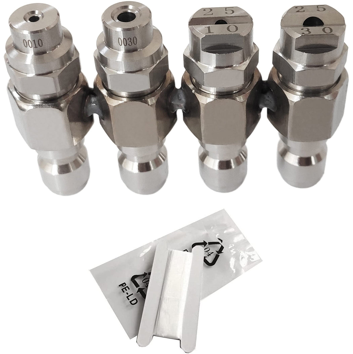 HuangTian Jrod 4-Way Nozzle Holder showing four modes for efficient cleaning.