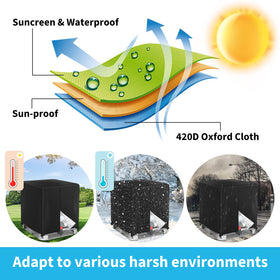Huapate 420D polyester material for reliable outdoor use.