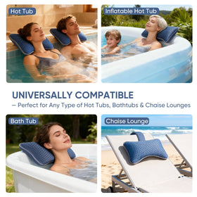 Hugabow long strap adjusts height for personalized neck comfort.