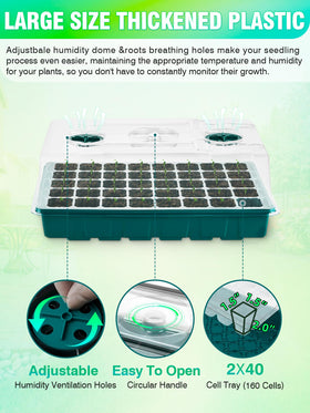 Hugbow heat mat maintains warm, steady temperatures for germination
