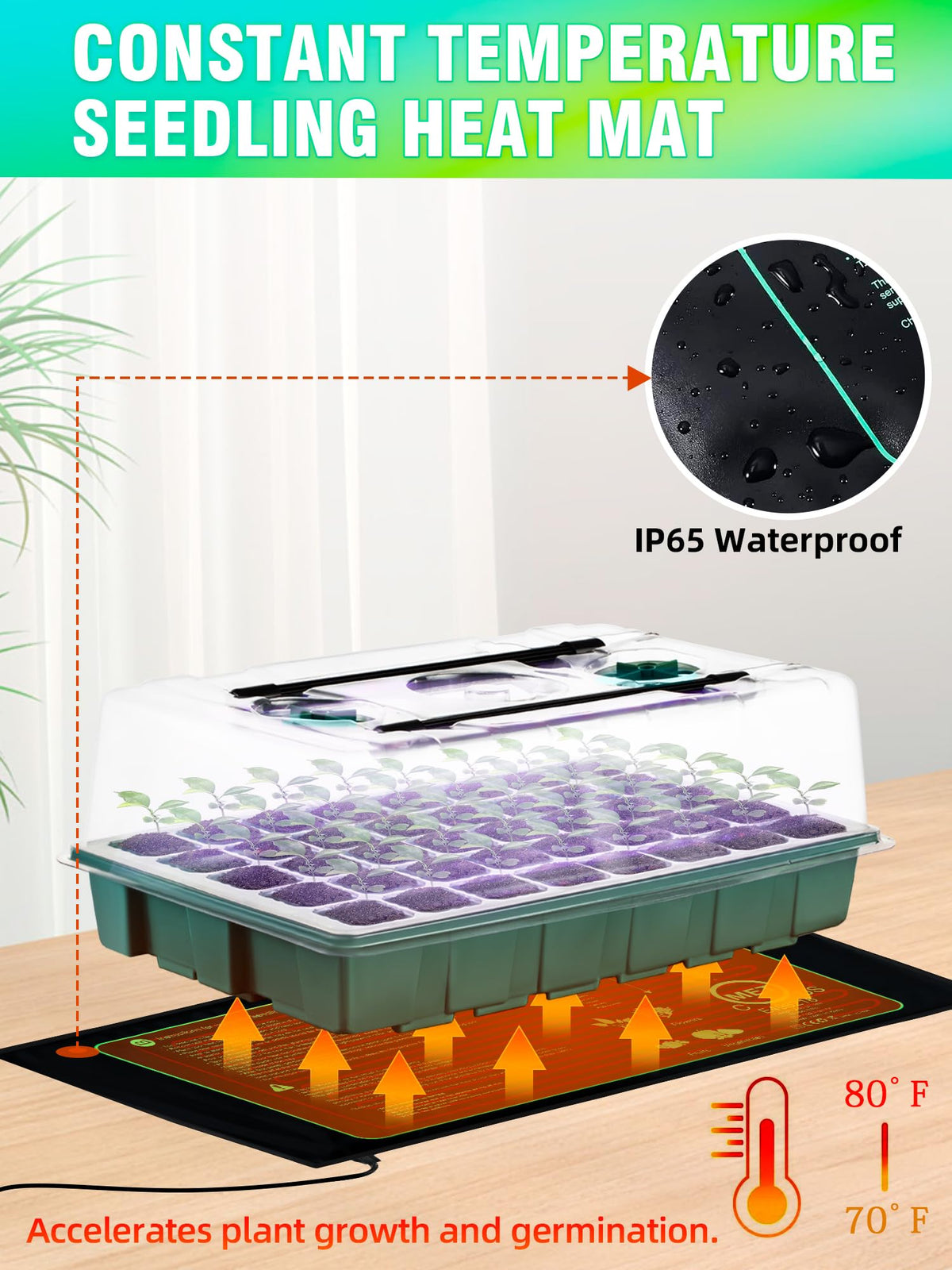 Hugbow 3-in-1 moisture meter for accurate soil readings