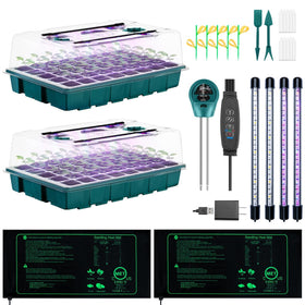 Hugbow seed starter tray 80-cell 2-pack for efficient germination