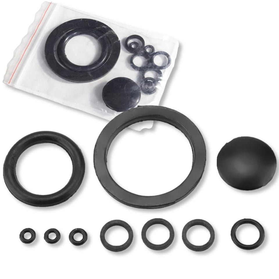 HUGJEPTTY sprayer seal rings 10-pack shown for durable pump sprayer replacements