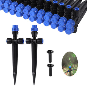 HUISUYTON atomization sprinker 360-degree dripper for versatile garden watering.