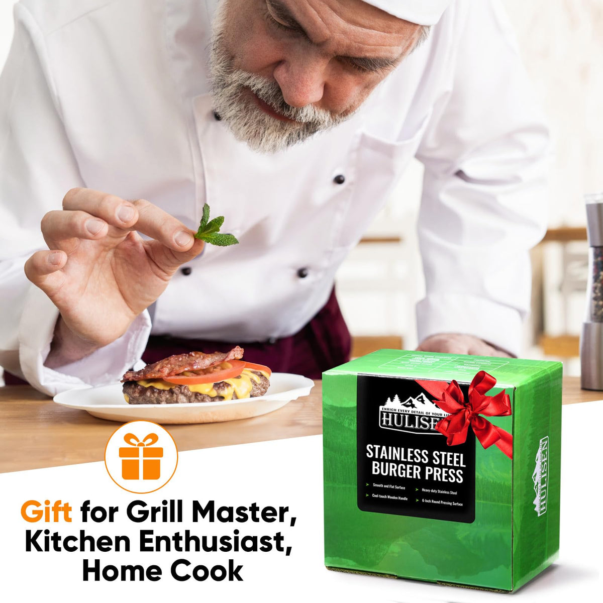 HULISEN gift-pack packaging ready for a thoughtful BBQ gift.