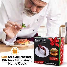 HULISEN kitchen smash burger press with durable build for repeated use