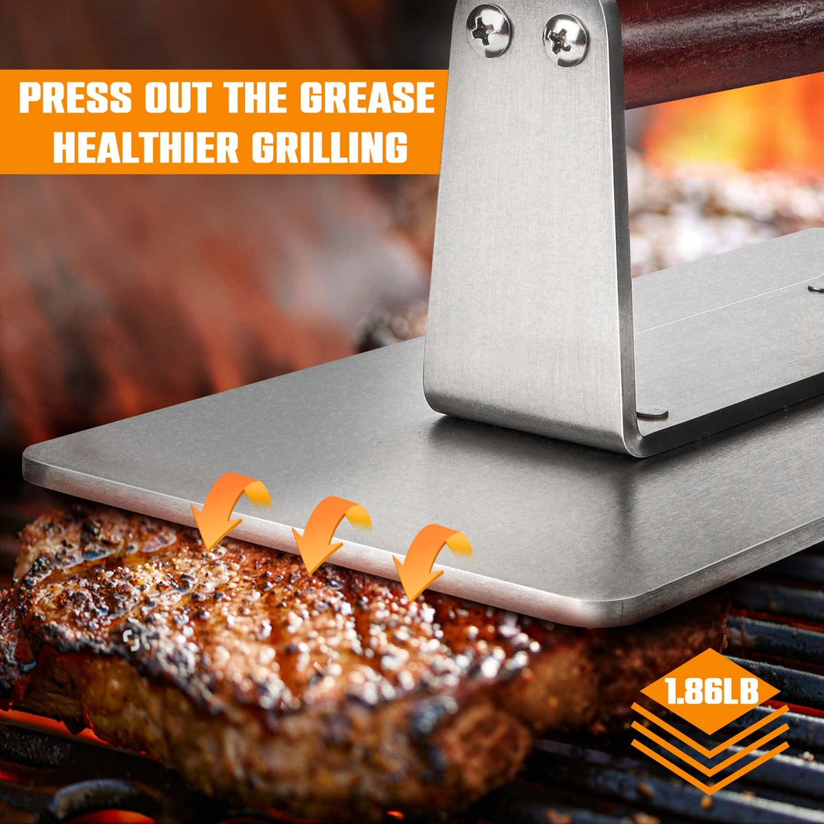 HULISEN stainless steel press is rustproof and easy to clean.