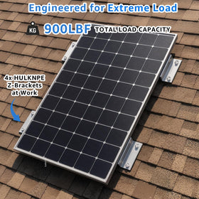 HULKNPE Z brackets highlight aluminum frame and lightweight design