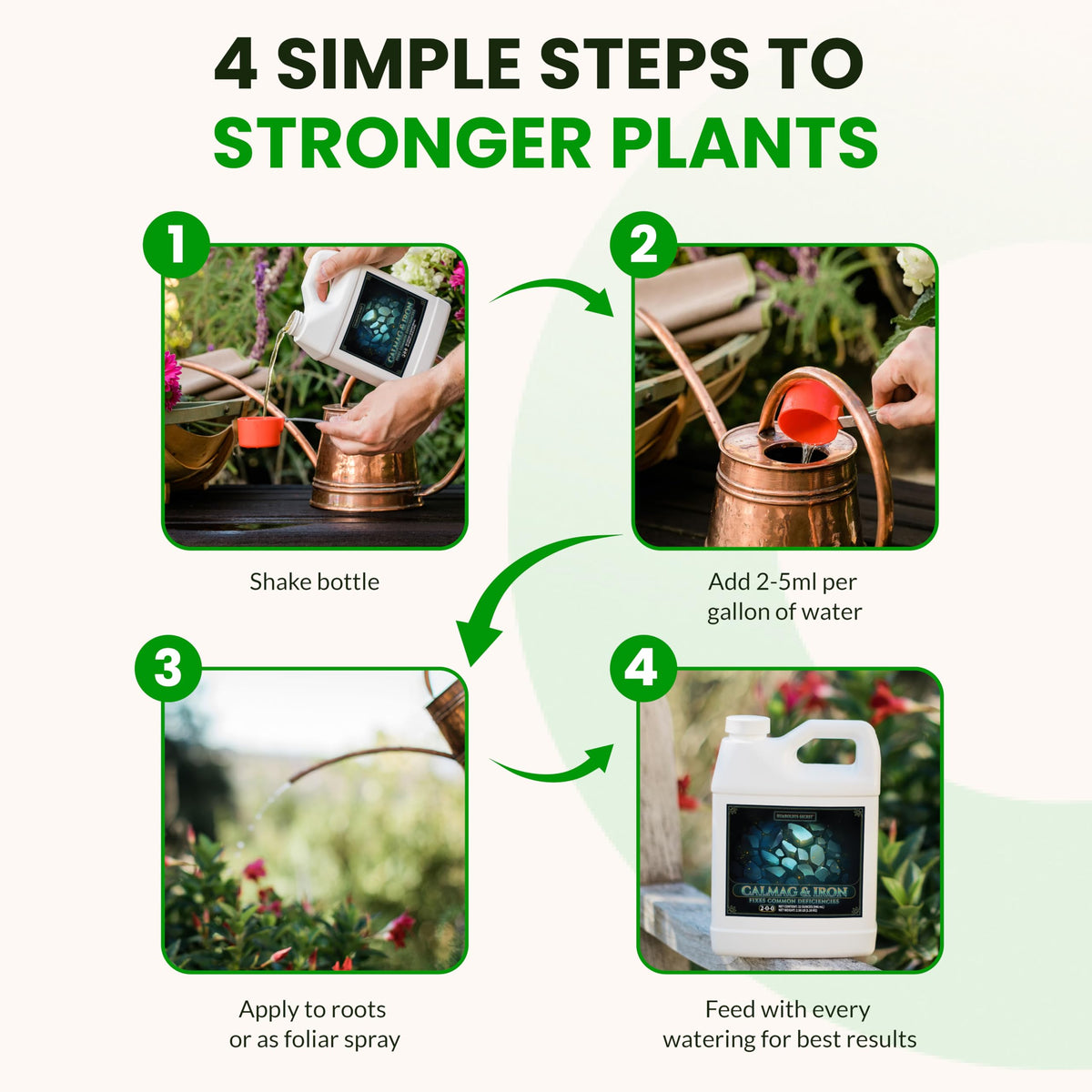 Humboldts Secret CalMag & Iron for hydroponics setup supporting nutrient availability