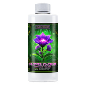 Humboldts Secret Flower Stacker bottle ready for blooming plants
