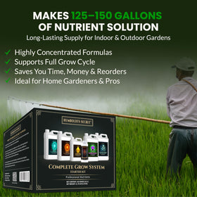 Humboldts Secret hydroponic nutrient mix works across media and setups.