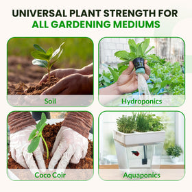 Outdoor and indoor plants benefiting from Tree Trunk for thicker stalks.