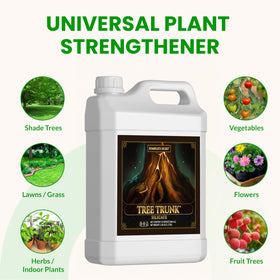 USA-made Tree Trunk formula signaling trusted quality for growers.
