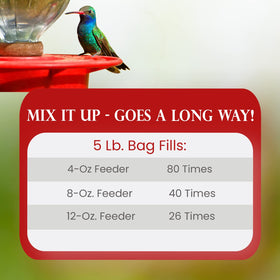 Hummingbird Market resealable pouch keeps flavor fresh for months