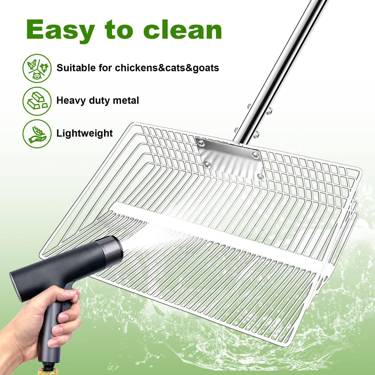 Humvmv chicken coop cleaning scenario showcases versatile, efficient use.