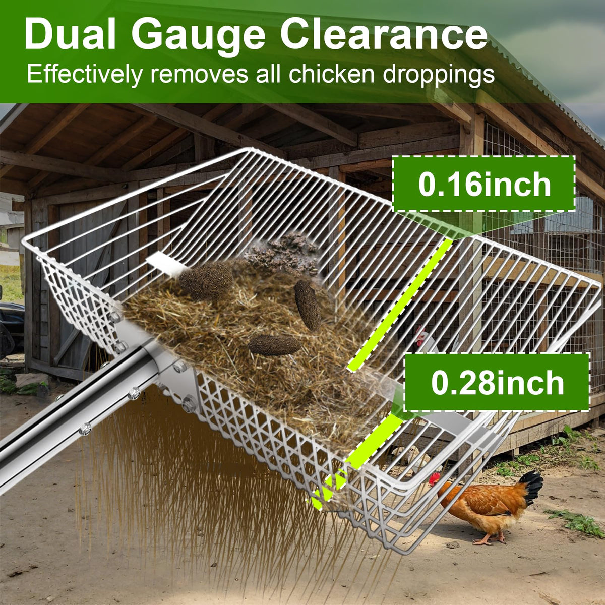 Humvmv non-stick coating cleans quickly, reducing residue on the scoop.