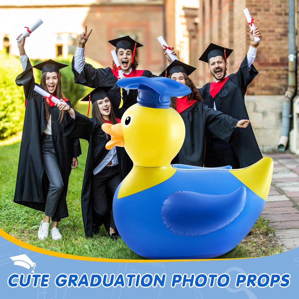 Hungdao versatile duck decor for pool parties and summer events.