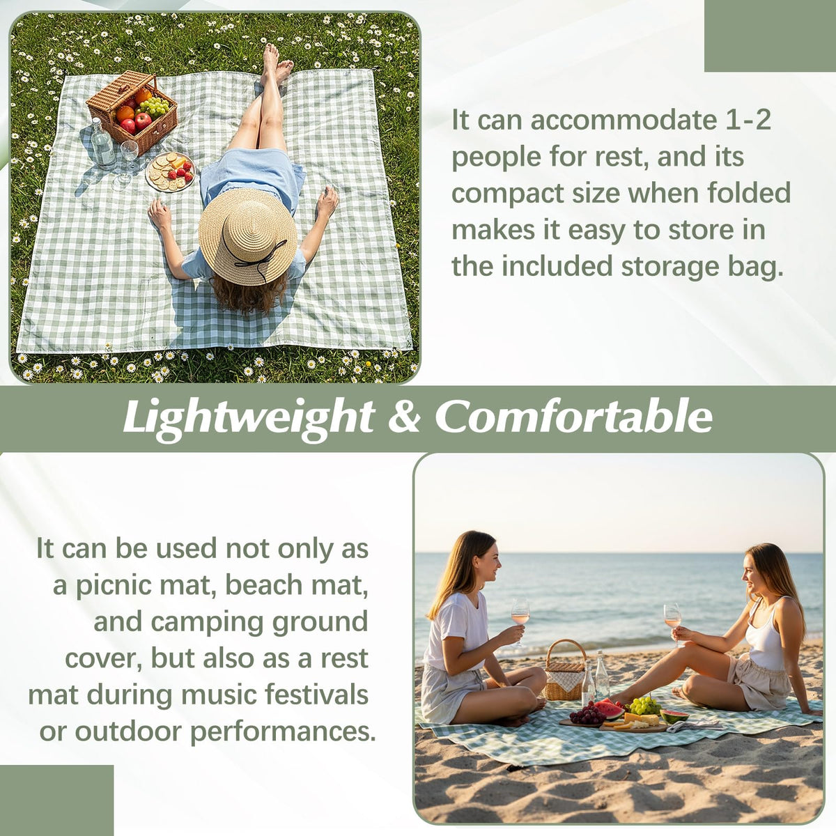 HunnmingRe compact fold design showing easy packing for travel.